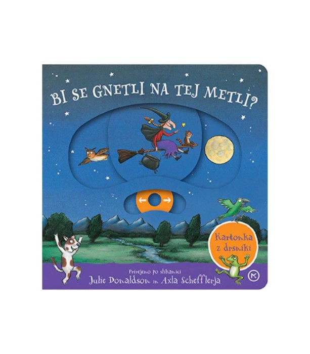 Bi se gnetli na tej metli (kartonka z drsniki)