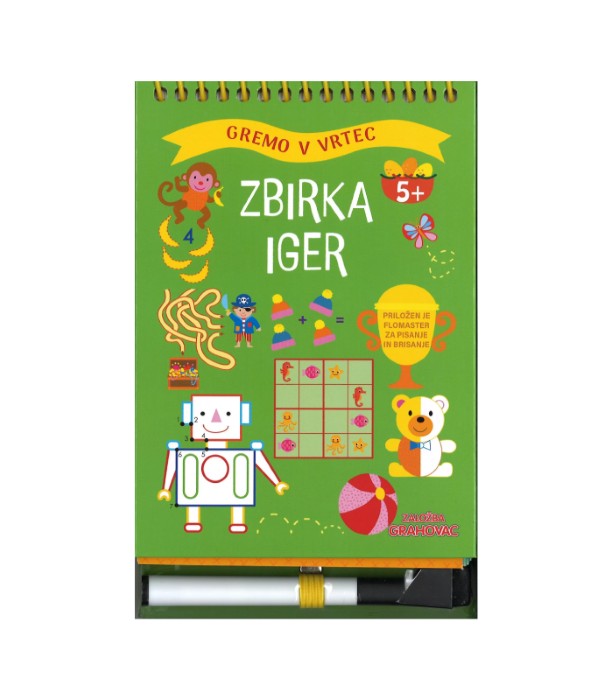 Gremo vrtec, Zbirka iger, 5+