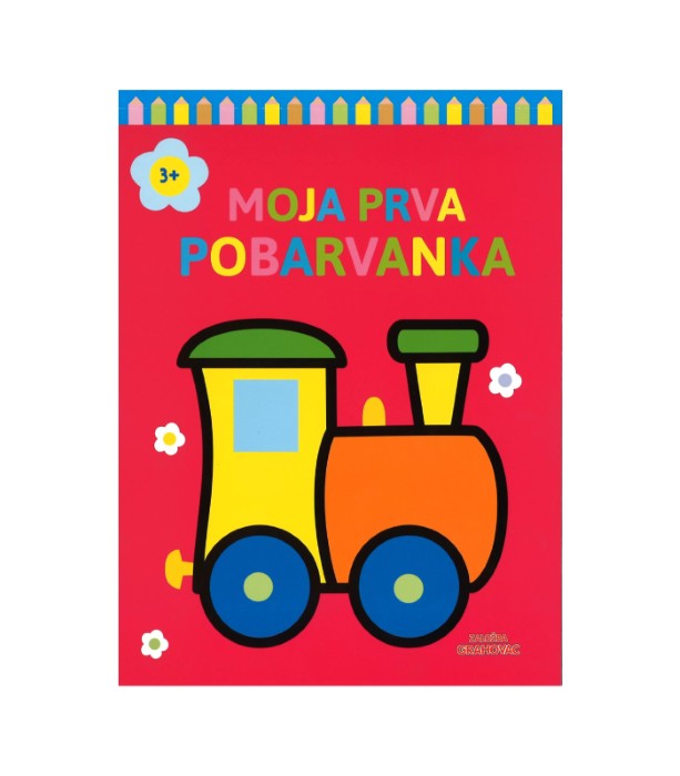 Moja prva pobarvanka 3+ (vlak)