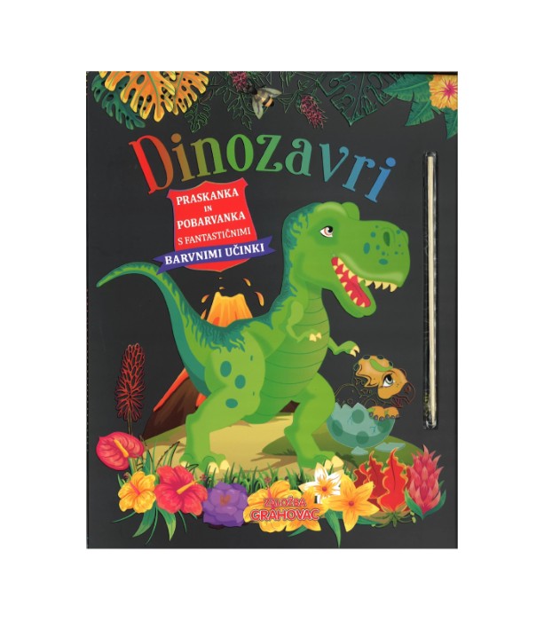 Praskanka in pobarvanka; Dinozavri