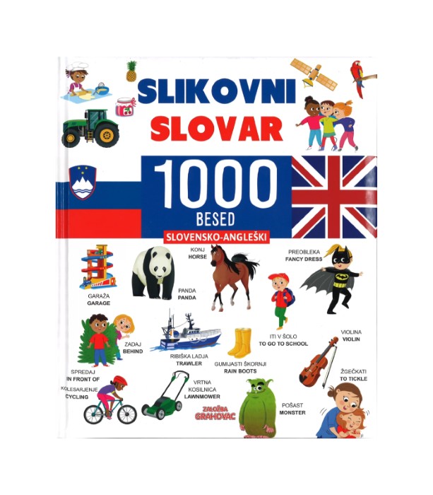 Prvih 1000 besed, Slovensko-angleški slikovni slovar