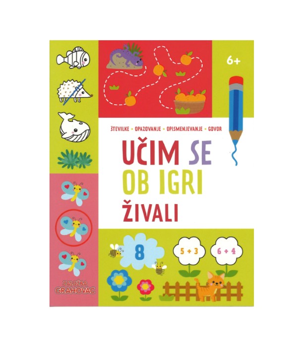 Učim se ob igri, Živali, 6+