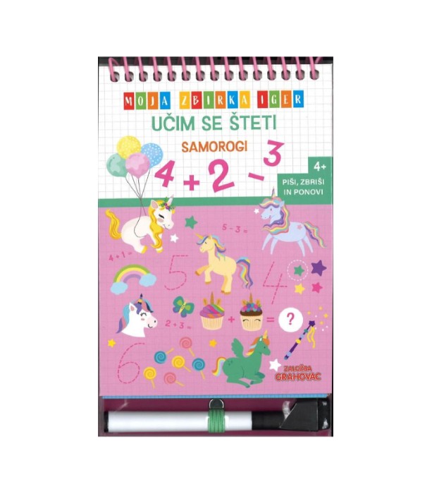 Učim se šteti: Samorogi 4+