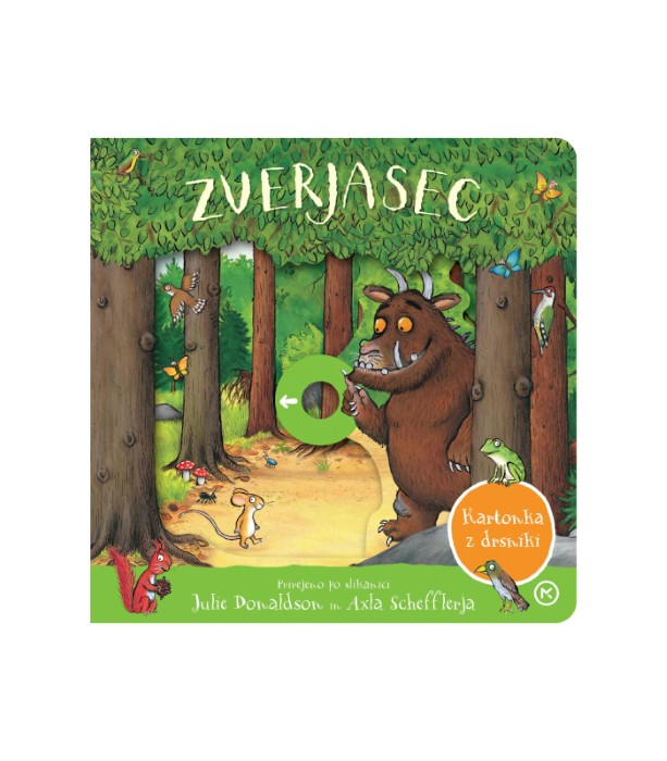 Zverjasec (kartonka z drsniki)