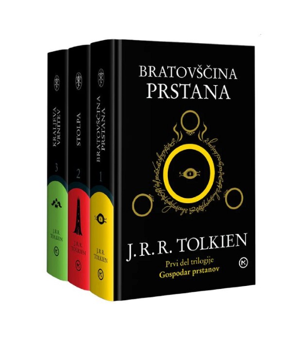 KOMPLET Gospodar prstanov - J.R.R. Tolkien