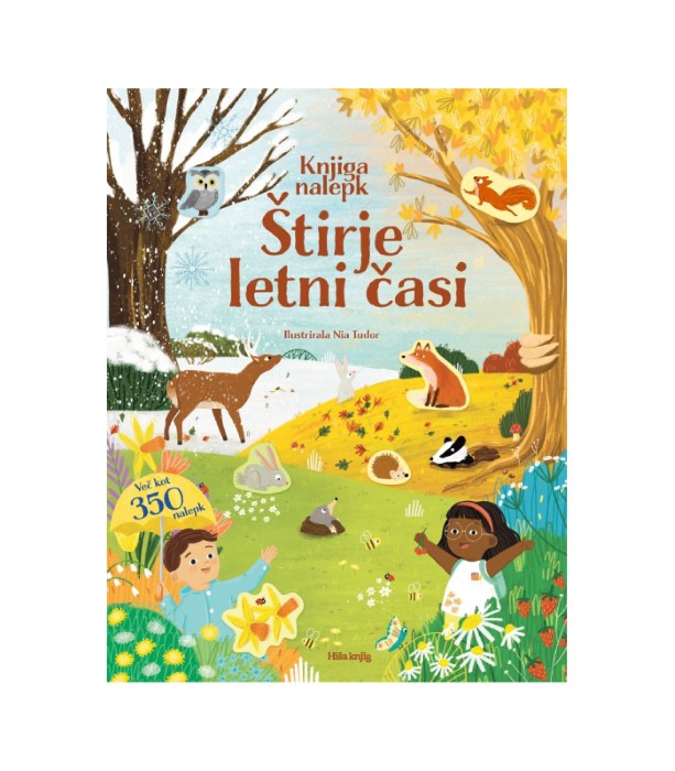 Štirje letni časi (knjiga nalepk) - Joli Hannah, Bethany Lord