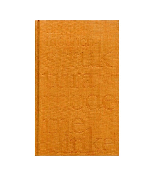 Struktura moderne lirike - Hugo Friedrich