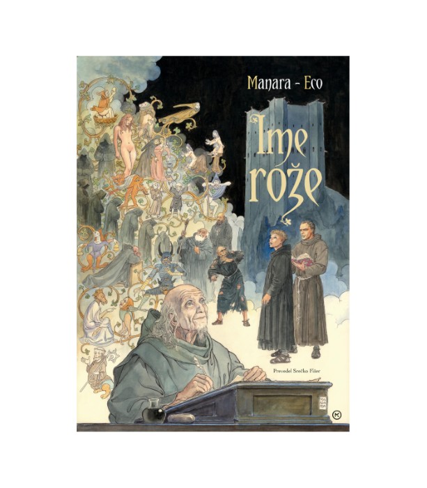 Ime rože (strip) - Umberto Eco, Milo Manara