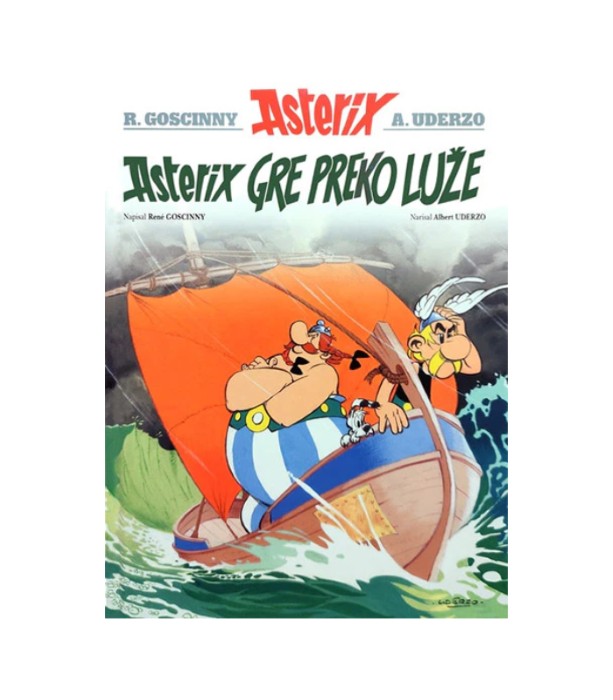 Asterix gre preko luže