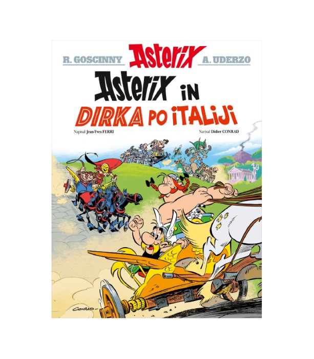 Asterix in dirka po Italiji