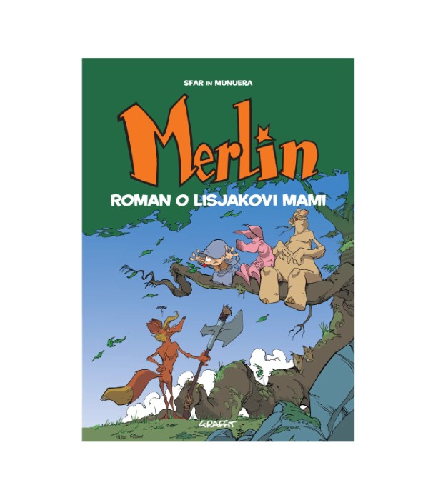 Merlin Roman o lisjakovi mami - Joann Sfar