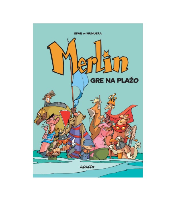 Merlin gre na plažo - Joann Sfar, José-Luis Munuera
