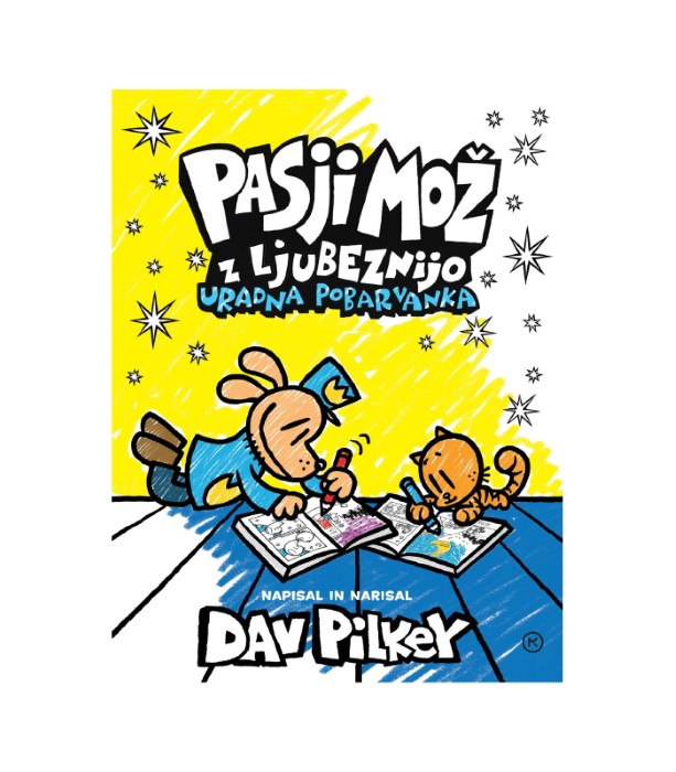 Pasji mož z ljubeznijo: uradna pobarvanka